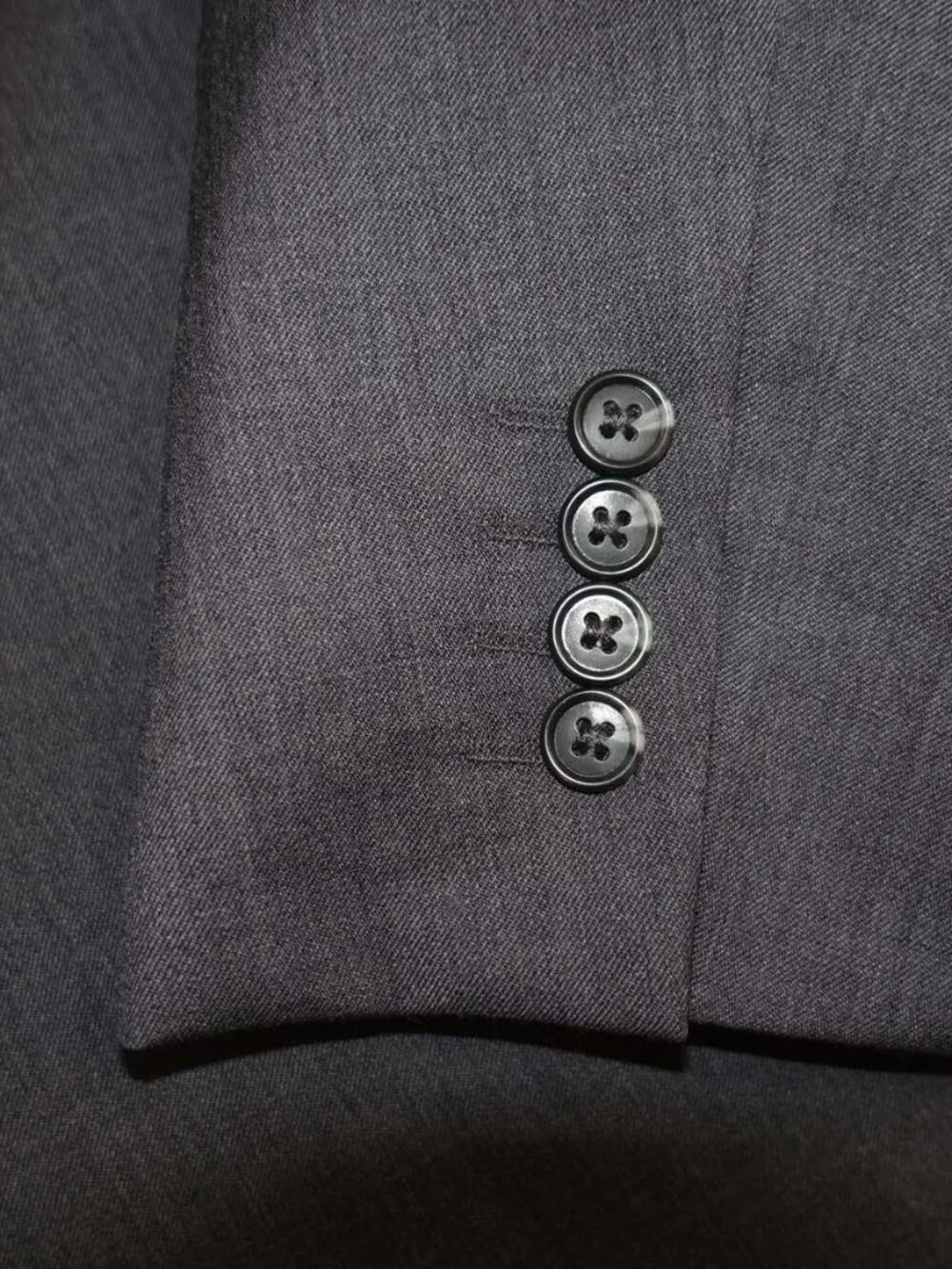 Stafford Men's Classic Fit Suit Jacket Size 42 Regular Medium Gray 100% Wool 42R